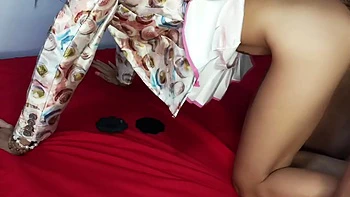 Asian With Pink Skirt Licked And Fucked As She Deserved