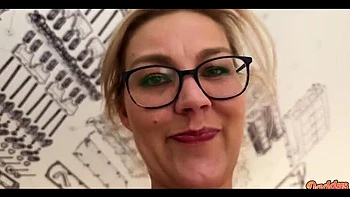 Hairy MILF Swallows Squirts in POV HD - Daddy's Luder Amateur Sex