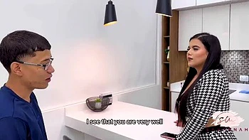 Cheating Wife Savannah Watson Fucks Stepson - Big Natural Tits & Creampie - Latina Amateur Homemade