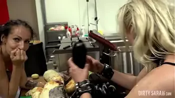 DIRTY SARAH - Tiny Anal Fucked With A Giant Eggplant