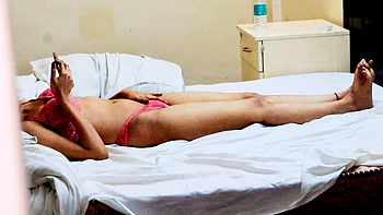 Indian girlfriend caught masturbating alone - Desi fingering orgasm moaning