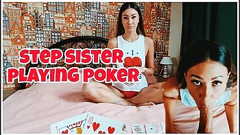 Stepsister Nastystuf Plays Poker And Persuades Her To Cheat His Girlfriend / Episode 4