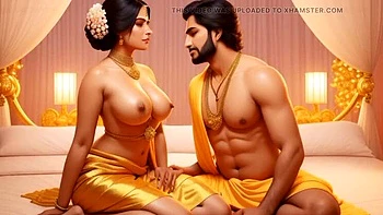 Indian Wife Pinki First Time Painful Anal in Saree - Hardcore Doggy Style for Husband