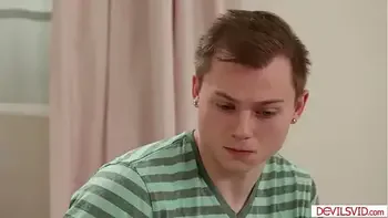 Stepson licks and anals busty stepmom