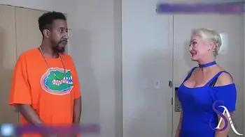 Coaches Wife Gives Good Luck Fuck