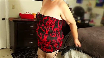 Jamdown26 BBC fucks his slutty wife's big fat ass and juicy white pussy doggy style for a deep creampie