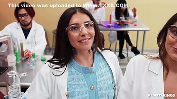 Sucks The Professors Cock And Joins Them With Selina Bentz And Brenna Mckenna