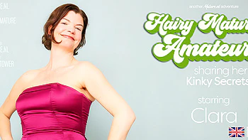 Hairy Mature Amateur Clare Is Telling Her Kinky Secrets