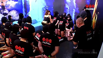 Ggg John Thompson - Gangbang Backstege - German Bukkake