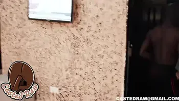 LAGOS hotel waitress cant keep her WET PUSSY after seeing the customer BBC