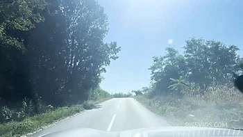 Countryside Drive Squirt Pee & Goldenshower In My Car Part1