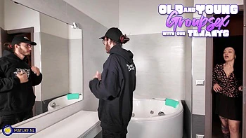 Milf Landlord Mary Rider And Her Husband Have Sex With Their Tenants Elivalove And Her Boyfriend