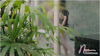 Horny Girl In White Stockings And High Heels Enjoy Daytime Sex