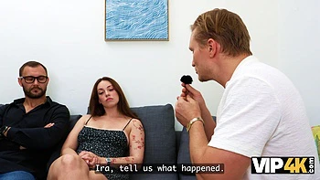 VIP4K. He Cheated On Me With My Friend, I Swallow a Stranger Cum