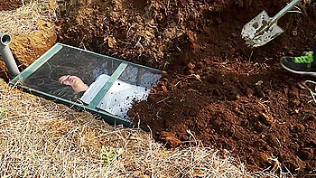 Mummified and buried