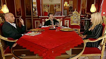 European Movie With Sexy Women In Stockings, Garters And Heels - Claudia Rossi