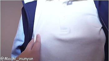 Wearing Chinese School Uniform Became The Teachers Slave And Was Treated Roughly Until Climaxed