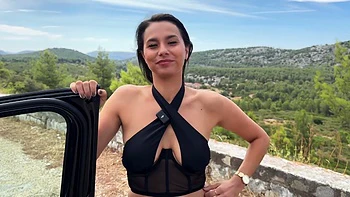 On the road to pleasure with Romy, 34 years old!! - Jacquie et Michel TV