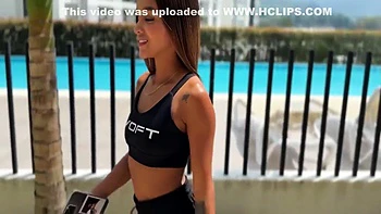 Povman Films - Fucking My Neighbor After The Gym!