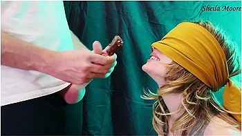 Ice Cream Taste Game. My Stepsister Swallows My Cum- Sheila Moore