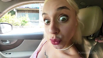 The Last Squirt And Golden Shower In My Car