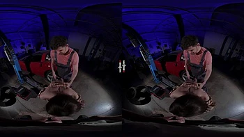 An Oily Repair: Blowjob, Cowgirl  Babe VR Porn