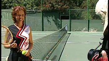 Sexy chick with perfect body is getting plowed outdoors