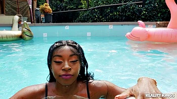 Out of the Pool, Onto a Dick