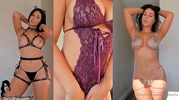Bella Brookz Lingerie Showoff ft. Missbella: Big Tits, Babe  Solo Porn