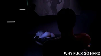 3D BBW Hot Asian MILF Have First Time Threesome Sex