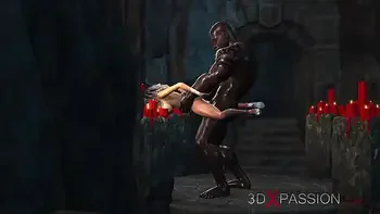 Young bride dreams of being fucked by a big black cock at a wedding