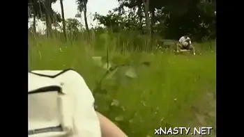 Enchanting brunette barely legal girl Karla bouncing on python