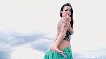 Sophia Santi ft. Mick Blue: Blowjob, Hardcore  Spooning Porn