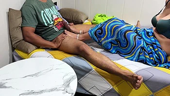 Stepson Is Addicted To Porn And Stepmom Uses Her Body To Get Him Interested In Real Sex