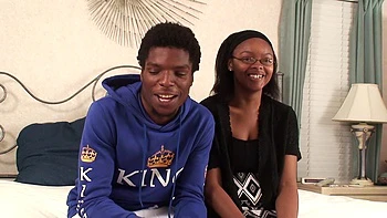 Amateur Ebony Couple Get It On - Baby Gurl & Baby Boy