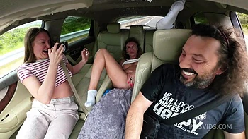 Airport To Villa Squirtings In My Car