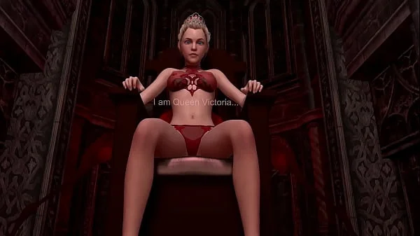 Giant Empress sucks the life out a pure guy's dick (POV)