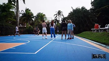 Ellie Tay - Blondie Gets On Her Knees To Deepthroat A White Cock