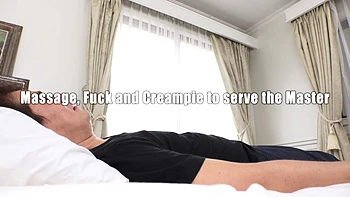 Mio Katsuki Massage, Fuck and Creampie to serve the Master