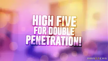 High Five For Double Penetration / Brazzers  / download full from http://zzfull.com/fiv