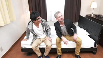 Mio Katsuki Maid-Interracial Threesome!