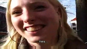 Dutch Chick Does It In Public: Blonde  Onlyfans Porn
