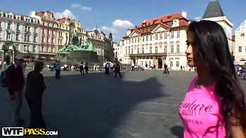 Homemade sex tape with pink dildo