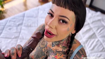 Personal With Tattooed Hottie With Tiger Lilly