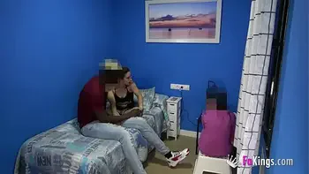 INCREDIBLE: Prude roommate films her roomie banging a dude... In front of her!