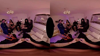 Halloween Party Goes All Wild And Nasty - Collab with Kinky girls