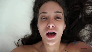 POV - In part one of this two-part video, you give Gia Paige a nice massage before giving her a nice hard cock.: Porn