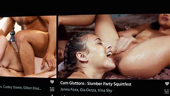 GIRLSWAY - Homesick Jillian Janson Gets Surprise Christmas Pussy Eating From GF Karla Kush - PART 2: Porn