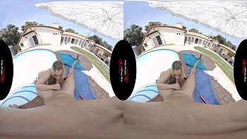 Fuck: Blowjob, Cowgirl  Babe VR Porn