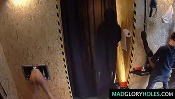 MADGLORYHOLES - Brunette Girl Gets Fucked in Glory Club